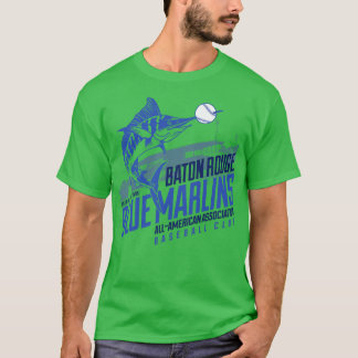 Camiseta Baton Rouge Blue Marlins