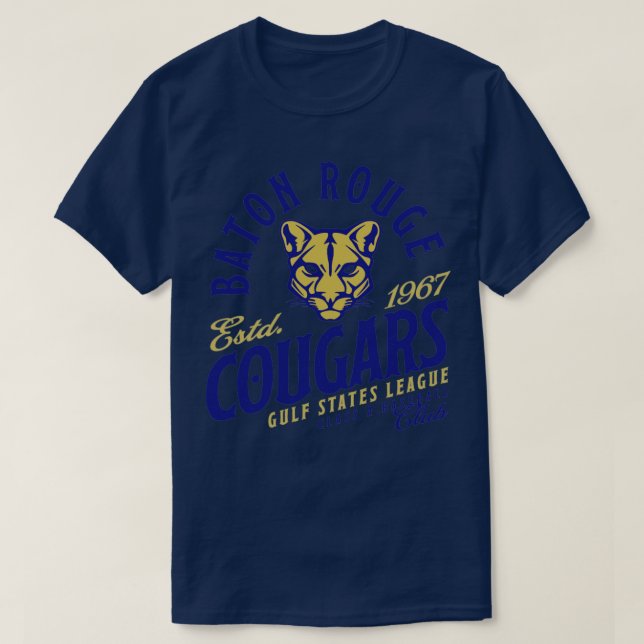 Camiseta Baton Rouge Cougars (Diseño del anverso)