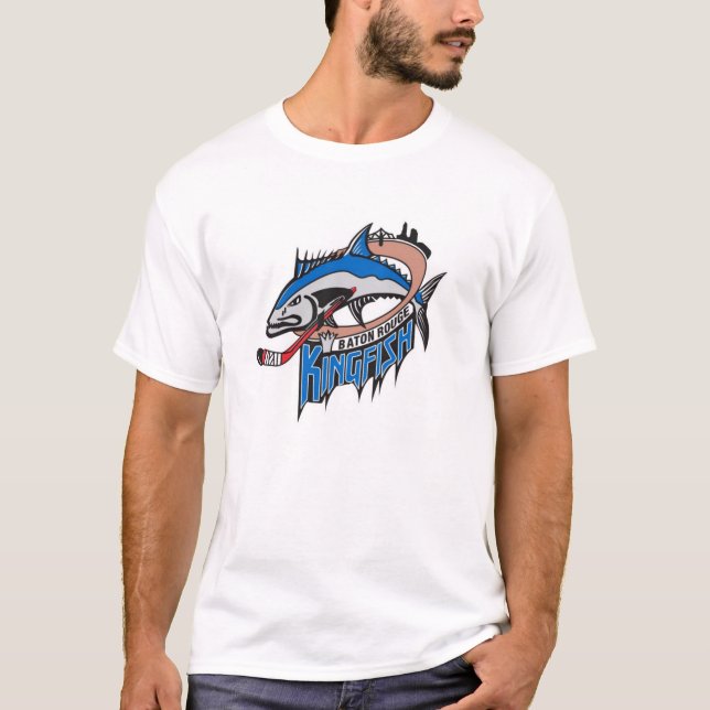 Camiseta Baton Rouge King Fish Vintage (Anverso)
