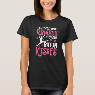 Camiseta Baton Twirler Majorette Twirling Chica Dance Baton