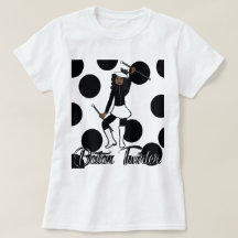 Camiseta Baton Twirler / Negro