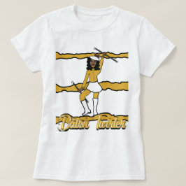 Camiseta Baton Twirler T-Shirt / Gold
