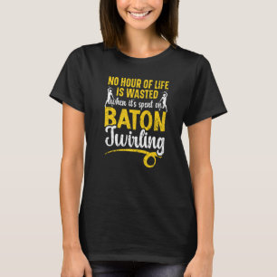 Camiseta Baton Twirling Gymnastics Majorette Baton Twirler