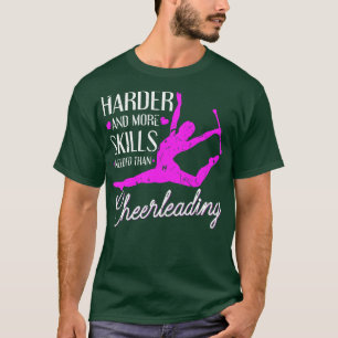 Camiseta Baton Twirling Harder Cheerled Majorette