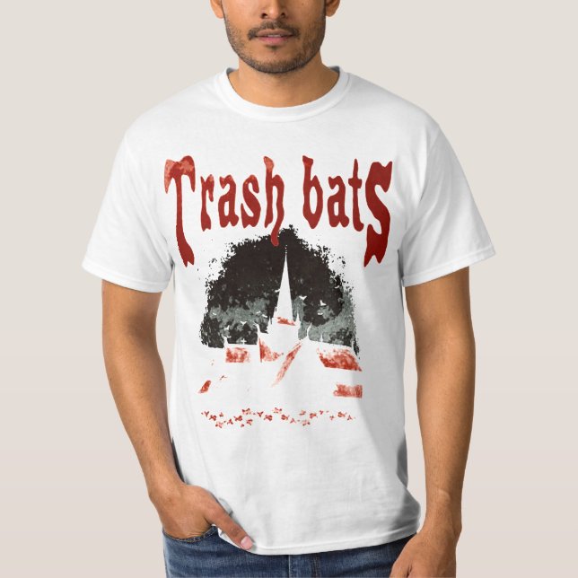 Camiseta Bats de basura - El templo (camiseta) (Anverso)