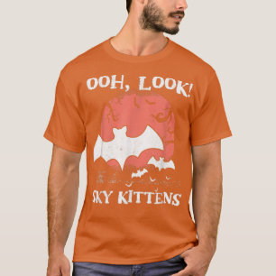 Camiseta Bats Oh Look Sky Kittens Bat Halloween