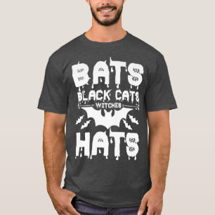 Camiseta Bats Witches Funny Halloween 140