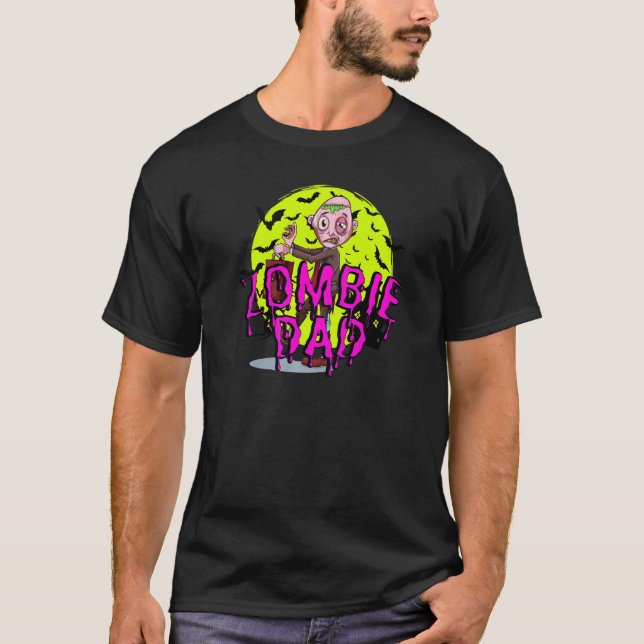 Camiseta Bats Zombie Dad (Anverso)