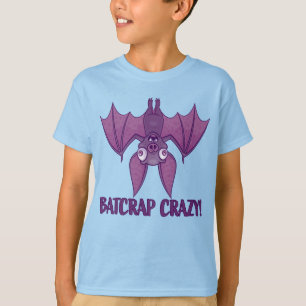 Camiseta Batshit Crazy Wacky Personalizado Bat