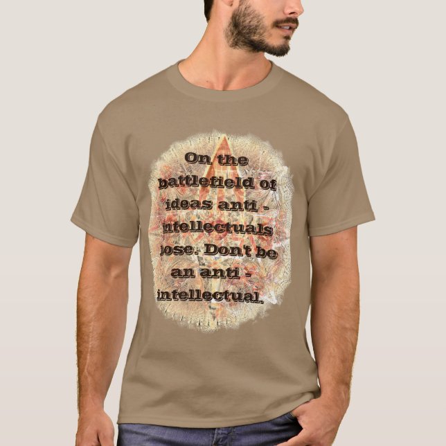Camiseta Battelfield de Ideas texto y flecha (Anverso)