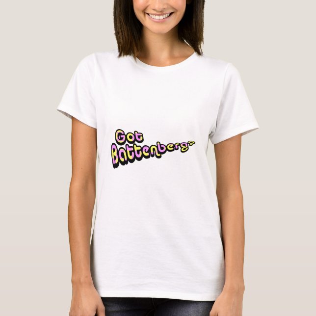 Camiseta ¿Battenberg conseguido? (Anverso)