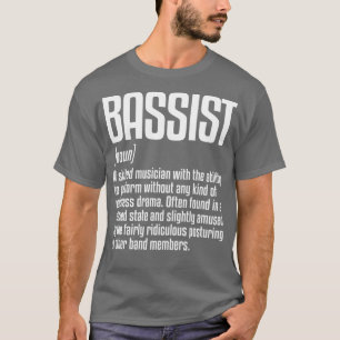 Camiseta Battend Definition Musisisist Bass Player 