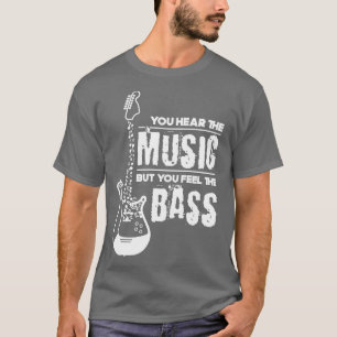 Camiseta Battend Gift Music Quote Bass