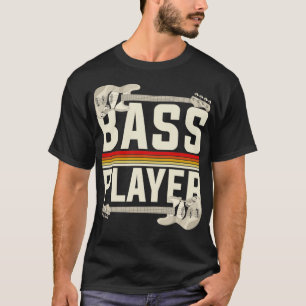 Camiseta Battend Guitar Player Bass Guitar