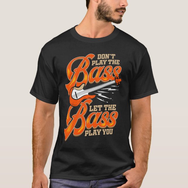 Camiseta Battend para la música de rock de guitarra básica (Anverso)