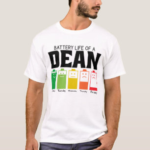 Camiseta Battery Life Of A Dean
