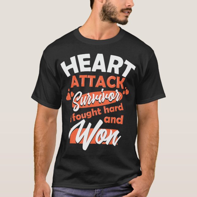 Camiseta Battery Operated Pacemaker Recipient Heart Attack  (Anverso)