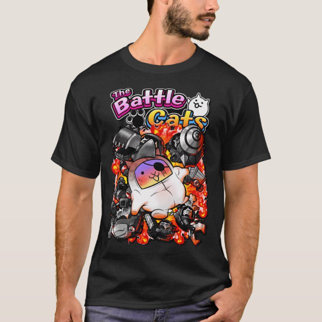 Camiseta Battle Cats - Guardián Subterra (Anverso)