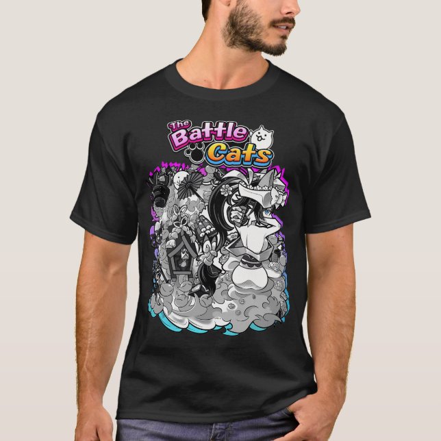 Camiseta Battle Cats - Miko Mitama (Anverso)
