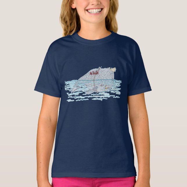 Camiseta Battle Horn-Whale (Anverso)