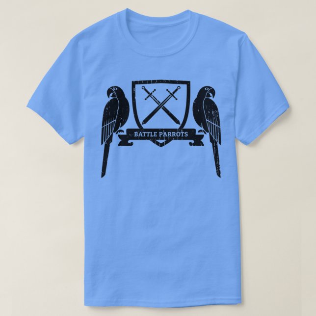 Camiseta Battle Parrot (Diseño del anverso)
