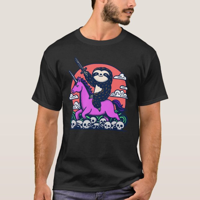 Camiseta Battle Sloth (Anverso)