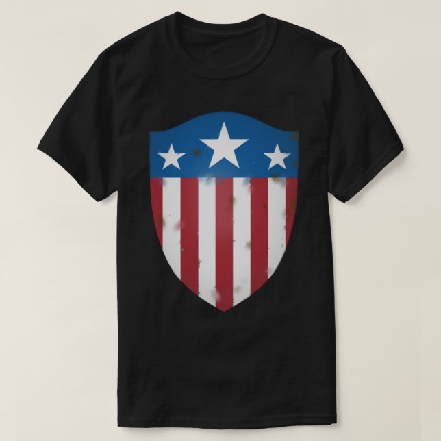 Camiseta Battle Weathered Shield (Diseño del anverso)