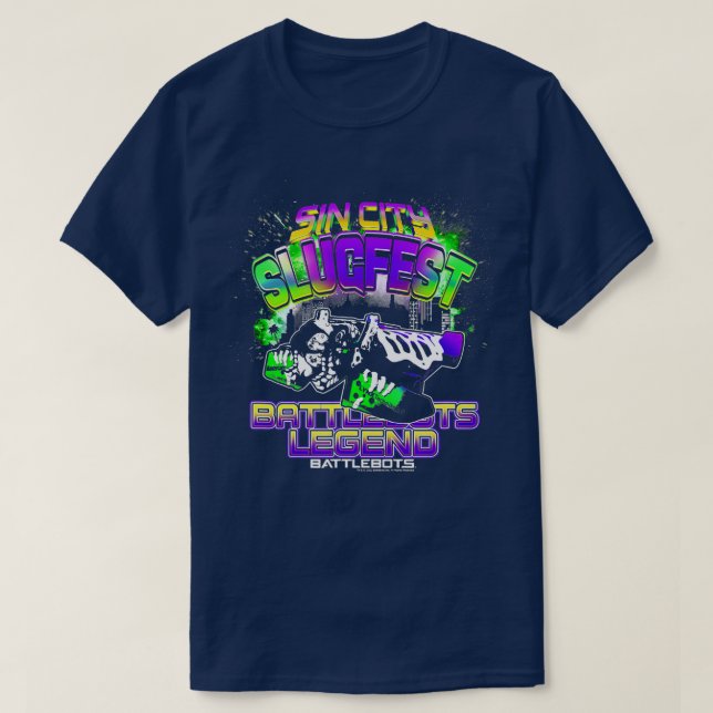 Camiseta BattleBots Sin City Slugfest Witch Médica (Diseño del anverso)