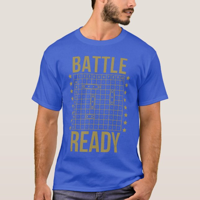 Camiseta Battleship Battle Ready vintage (Anverso)