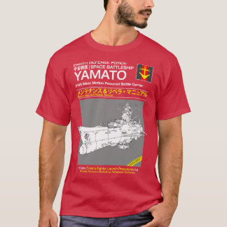 Camiseta Battleship Yamoto Service and Repair Manual friend
