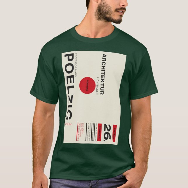 Camiseta Bauhaus11 (Anverso)