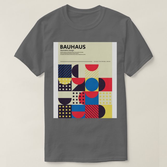 Camiseta Bauhaus 142 (Diseño del anverso)