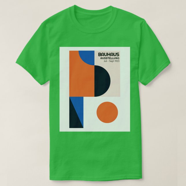 Camiseta Bauhaus 1923 (Diseño del anverso)