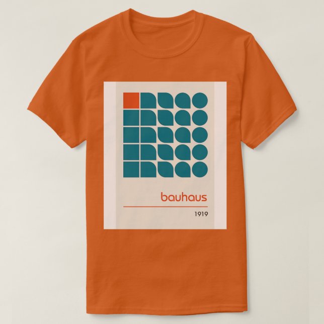 Camiseta Bauhaus 2 (Diseño del anverso)