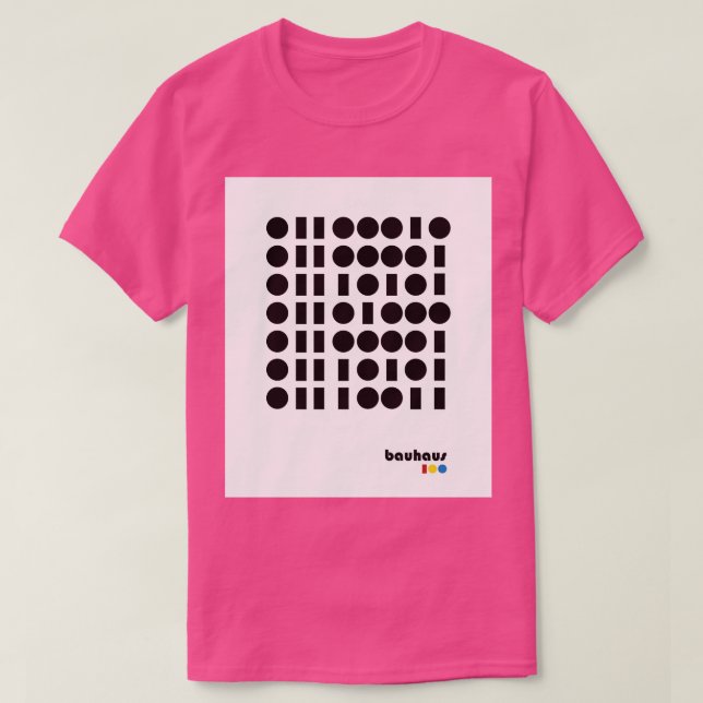Camiseta Bauhaus 23 (Diseño del anverso)