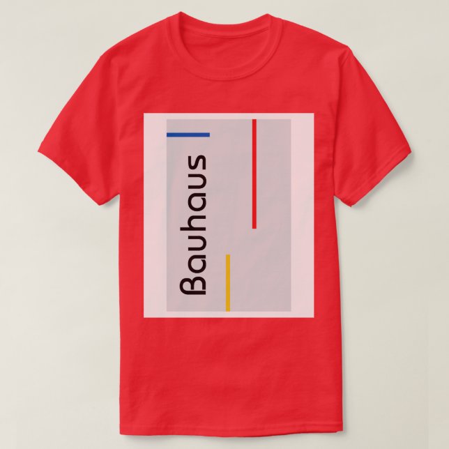 Camiseta Bauhaus 37 (Diseño del anverso)