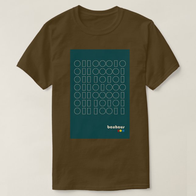 Camiseta Bauhaus 83 (Diseño del anverso)