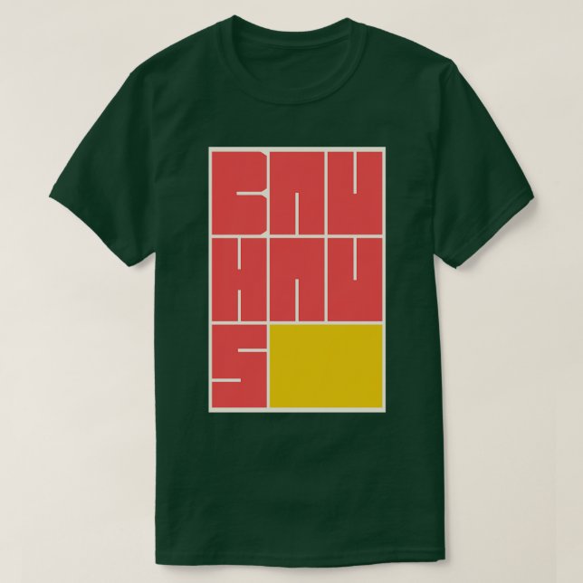 Camiseta Bauhaus 97 (Diseño del anverso)