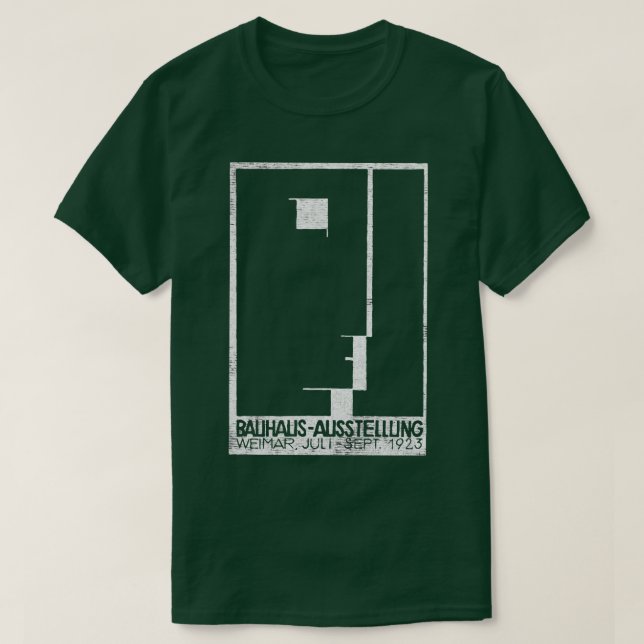 Camiseta Bauhaus Ausstellung (Diseño del anverso)