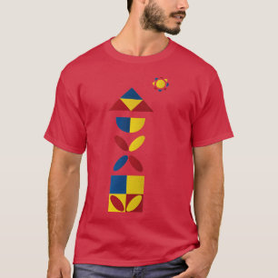 Camiseta Bauhaus botánico