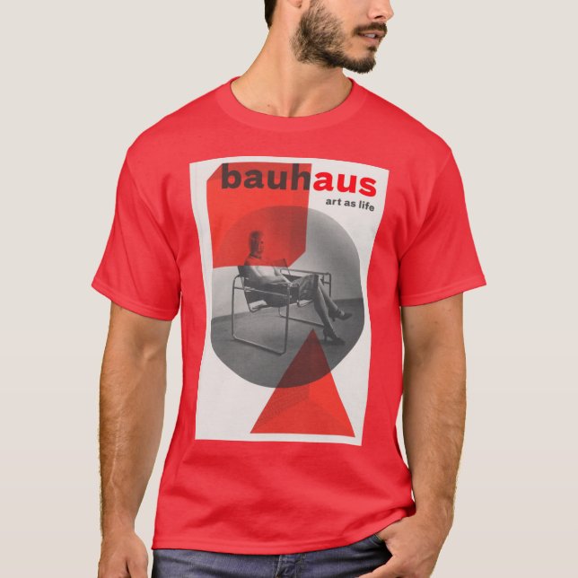 Camiseta bauhaus cover album 2 (Anverso)