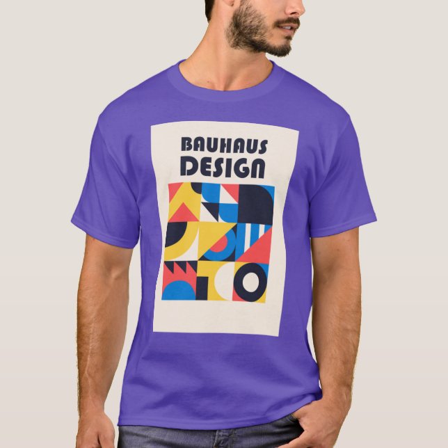 Camiseta Bauhaus Design Premium (Anverso)