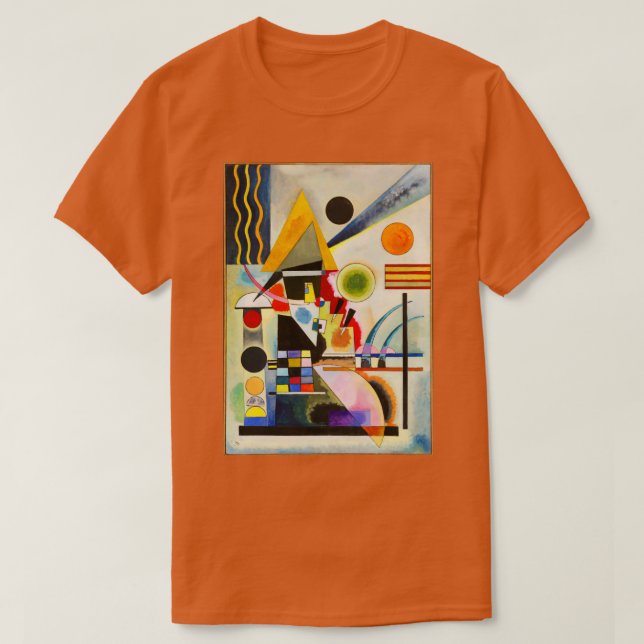 Camiseta Bauhaus donde el formulario se encuentra con la fu (Diseño del anverso)