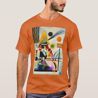 Camiseta Bauhaus donde el formulario se encuentra con la fu