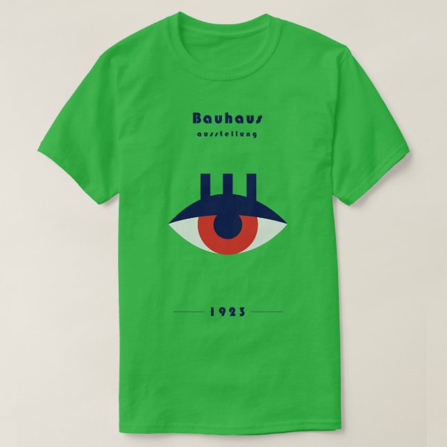 Camiseta Bauhaus Eye (Diseño del anverso)