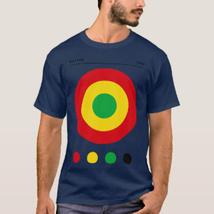 Camiseta Bauhaus inspiró la bandera de Guyana