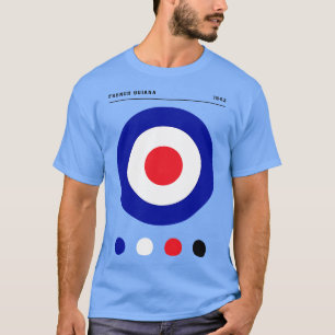 Camiseta Bauhaus inspiró la bandera guayana francesa 1