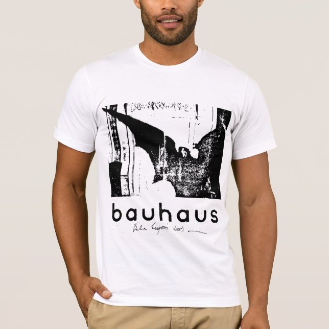 Camiseta Bauhaus LP Retro (Anverso)