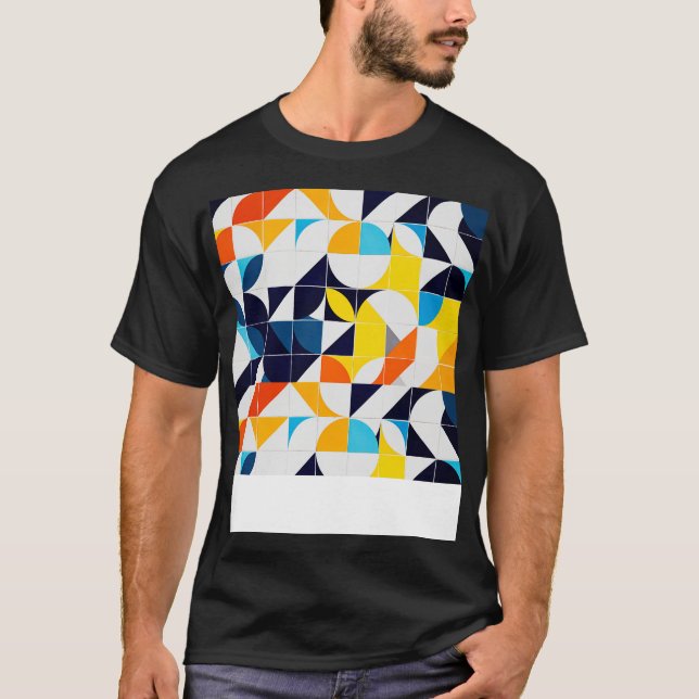 CAMISETA BAUHAUS PATTERN (Anverso)