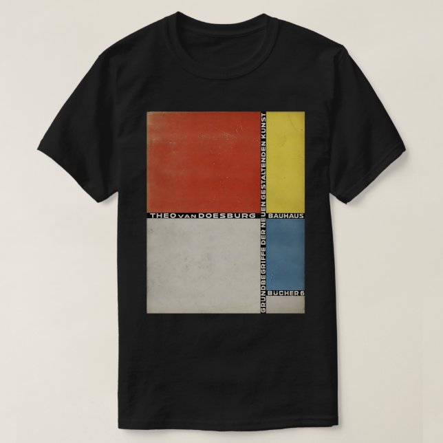 Camiseta Bauhaus Poster (Diseño del anverso)